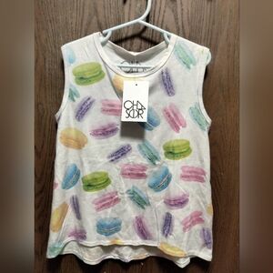 **FLAWED** NWT Girl's Chaser Macaroon Tank Top